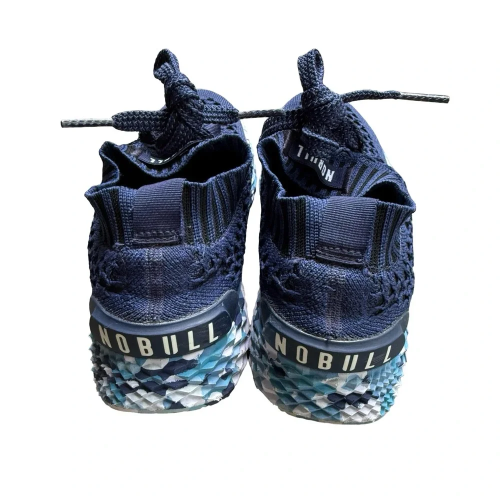 NOBULL‎ Mesh Runner Navy Blue Camo Training Shoes Womens 8 Mens 6.5